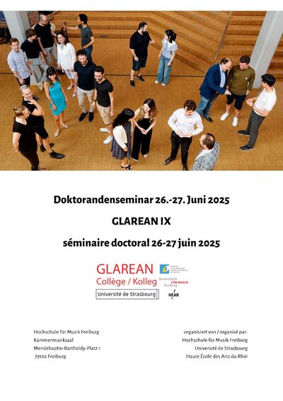 Doctoral Seminar GLAREAN IX