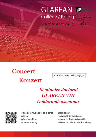 Konzert »Séminaire doctoral GLAREAN VIII«