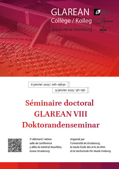 Doctoral Seminar GLAREAN VIII